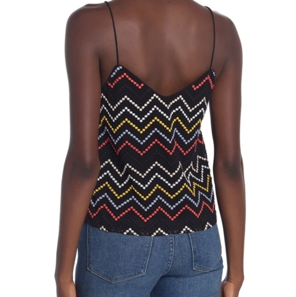 NWT WAYF EMBROIDERED CHEVRON ‎ CAMI - Picture 2 of 7